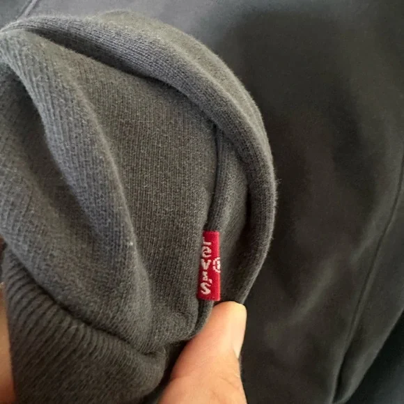 Levi's Black Sweatshirt with Colorful Graphic - Picture 8 of 8